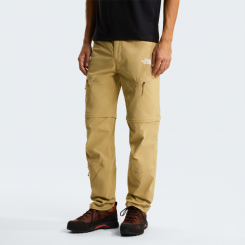 The North Face - M Exploration Reg Tapered Convertible Pant Khaki Stone