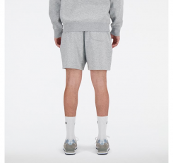 New Balance - French Terry Short 7 Inch Grey
