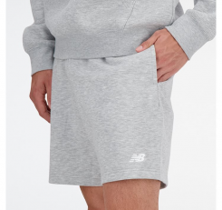 New Balance - French Terry Short 7 Inch Grey
