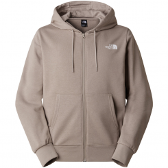 The North Face - M Simple Dome Light Regular Full Zip Hoodie Stone Slab