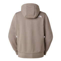 The North Face - M Simple Dome Light Regular Full Zip Hoodie Stone Slab