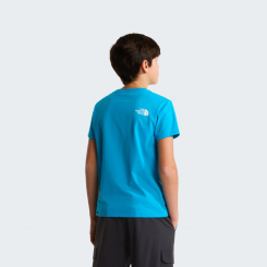 The North Face - Teen Simple Dome Reg SS Tee Meridian Blue