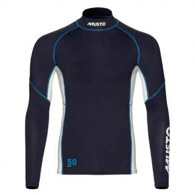 Musto - M Championship LS Rash Guard Navy/White