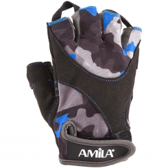 Amila - Γάντια Άρσης Βαρών Amara Lycra Camo Blue...