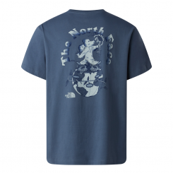 The North Face - M Retro Earth Relaxed SS Tee Granite Grey