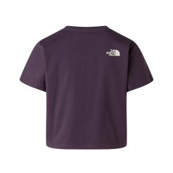 The North Face - W Flora Embro Regular Short Sleeve Tee Endless Dusk