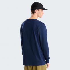 The North Face - M Evolution Simple Dome Regular Long Sleeve Summit Navy