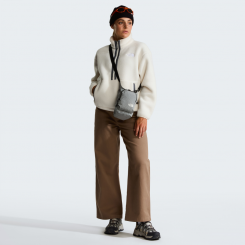 The North Face - W Tnf Fleeski 1/4 Zip Po White Dune