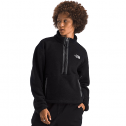 The North Face - W Tnf Fleeski 1/4 Zip Po Black/Tnf Black