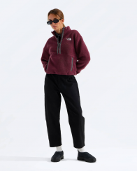 The North Face - W Tnf Fleeski 1/4 Zip Burgundy Crush