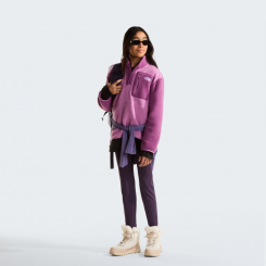 The North Face - Teen Yumiori 1/4 Zip Jacket Hushed Lavender/Chroma