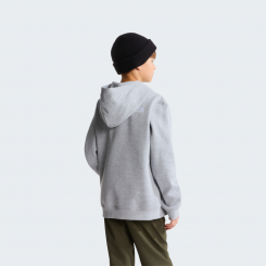 The North Face - Teen Tnf Essential Drew Peak Hoodie Tnf Pale Grey Heather