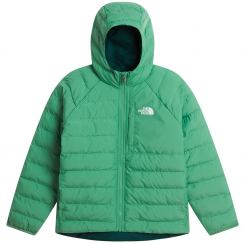 The North Face - Boy's Reversible Perrito Hooded Jacket Dimmed Algae