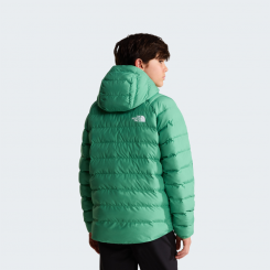 The North Face - Boy's Reversible Perrito Hooded Jacket Dimmed Algae