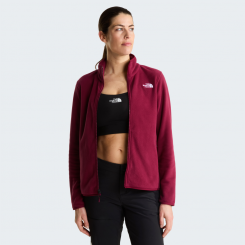 The North Face - W Glacier Fleece Jacket Burgundy Crush