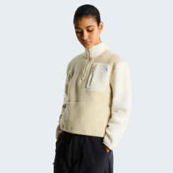 The North Face - W Yumiori 1/4 Zip Desert Stone/White Dune