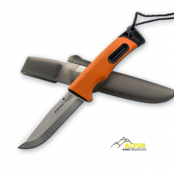 HX Outdoors -  Ελαφρύ Μαχαίρι Buschcraft ΤrailΒorn 4+ Σπινθηριστής Orange