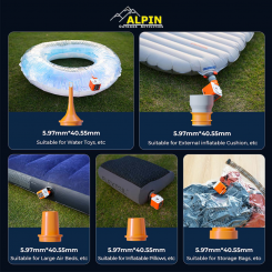 Alpin - Outdoor NANO 5 Συμπαγης Τρομπα Αερα 4kpa 250lm