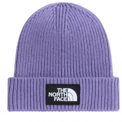 The North Face - Kids Tnf Logo Box Cuffed Beanie Grounded Plum