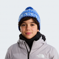 The North Face - Kids Cabin Ski Tuke Polar Haze/Bold BLue Ja