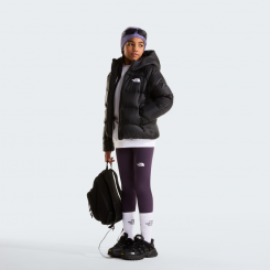 The North Face - Girl Hydrenalite Down Hooded Jacket Tnf Black