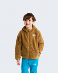The North Face - Kid Campshire Full Zip Hoodie Campshire Teddy Brown