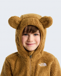 The North Face - Kid Campshire Full Zip Hoodie Campshire Teddy Brown