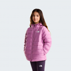 The North Face - Girl Reversible Perrito Hooded Jacket Hushed Lavender