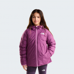 The North Face - Girl Reversible Perrito Hooded Jacket Hushed Lavender