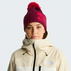The North Face - Σκούφος Heritage Ski Tuke Burgundy Crush/Lali Gur