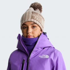 The North Face - Σκούφος Heritage Ski Tuke Timeless Taupe/Garnet
