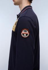 Napapijri - E-Archive Polo Long Sleeve Blu Marine