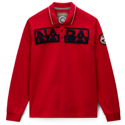 Napapijri - E-Archive Polo Long Sleeve Haute Red R1F