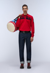 Napapijri - E-Archive Polo Long Sleeve Haute Red R1F