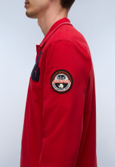 Napapijri - E-Archive Polo Long Sleeve Haute Red R1F