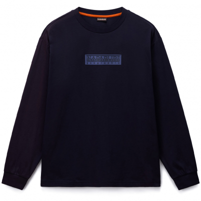 Napapijri - S-Box Logo LS 1 Blu Marine