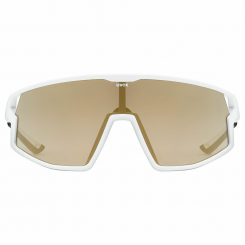 Uvex - Skyryse White Matt Mirror Gold