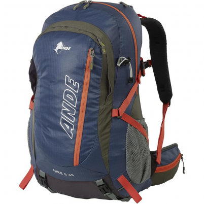 Ande - Σακίδιο Hike Shield 45 Lt Blue/Arancio...