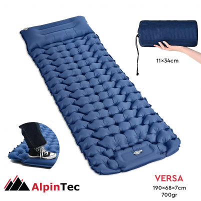 AlpinTec - Υπόστρωμα Versa Με Τρόμπα Ποδιού...