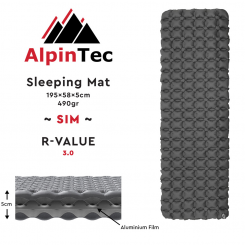 AlpinTec - Υπόστρωμα Sim Dark Antracite