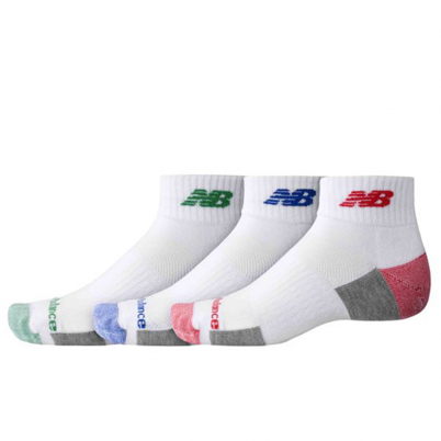 New Balance - Performance Cushioned Ankle 3 Pairs ...