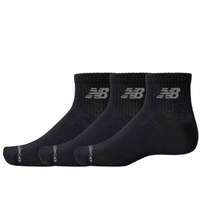 New Balance - Performance Basic Ankle 3 Pair Black