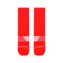 New Balance - Pro Run Graphic Crew Socks 1 Pair Red