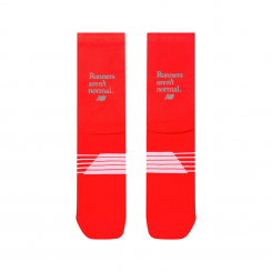 New Balance - Pro Run Graphic Crew Socks 1 Pair Red