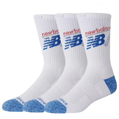 New Balance - Active Lifestyle Graphic Socks 3 Pac...