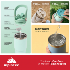 AlpinTec - Θερμος Escape 1050 ml Pale Pink