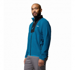 Columbia - Sequoia Grove II Full Zip Fleece Phoenix Blue/Black