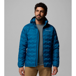 Columbia - Delta Ridge II Down Hooded Jacket Phoenix Blue
