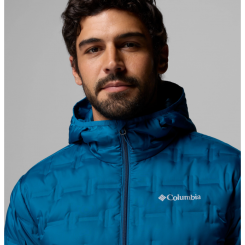 Columbia - Delta Ridge II Down Hooded Jacket Phoenix Blue