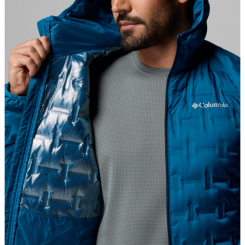 Columbia - Delta Ridge II Down Hooded Jacket Phoenix Blue